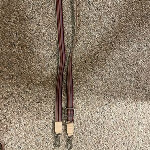 Consuela- Brown slim crossbody strap